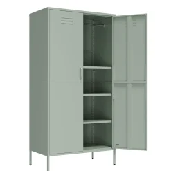 Lendo Online Lockerkast Metaal 90x50x180 Cm Groen