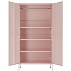Lendo Online Lockerkast Metaal 90x50x180 Cm Roze
