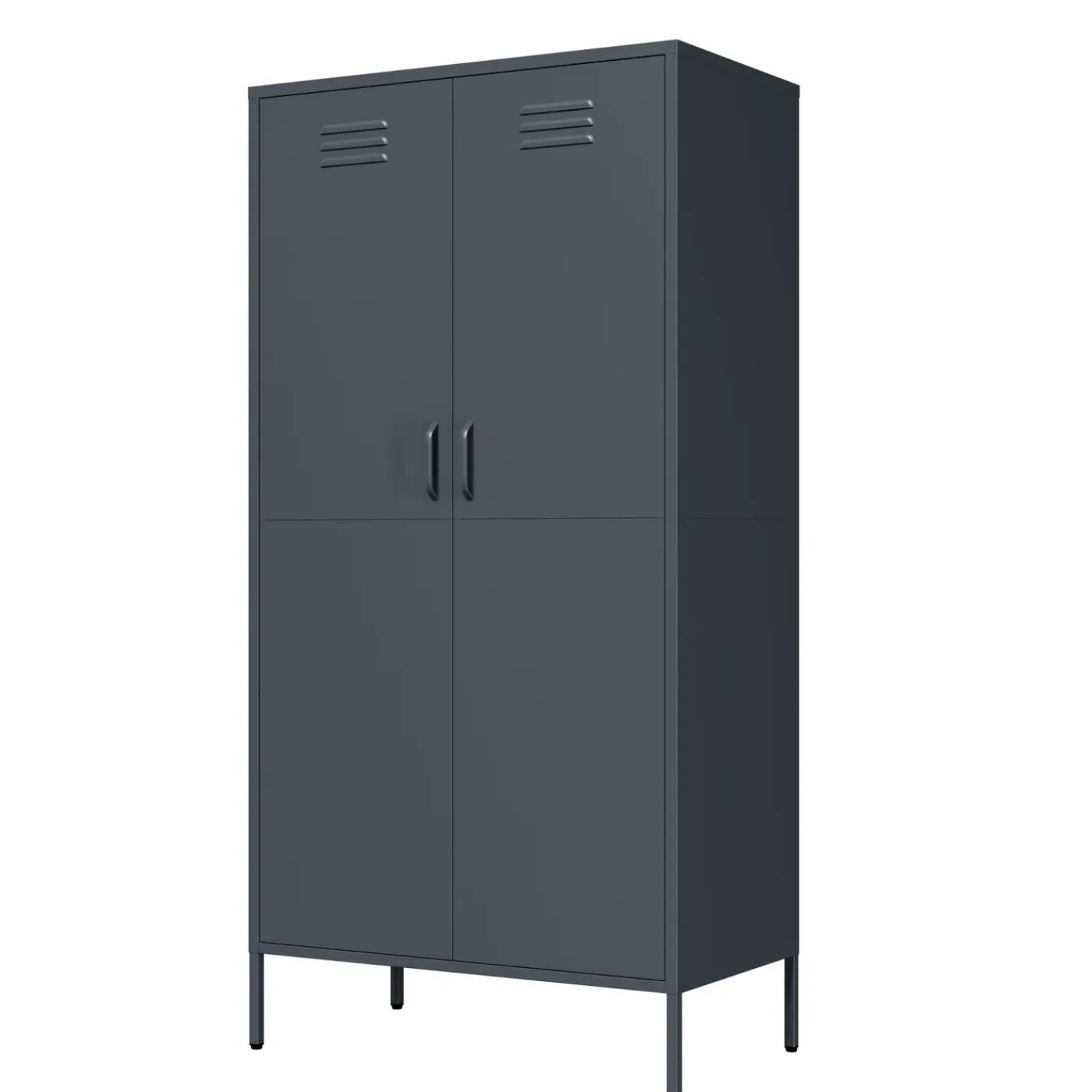 Lendo Online Lockerkast Metaal 90x50x180 Cm Antraciet