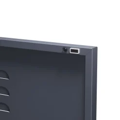 Lendo Online Lockerkast Metaal 90x50x180 Cm Antraciet
