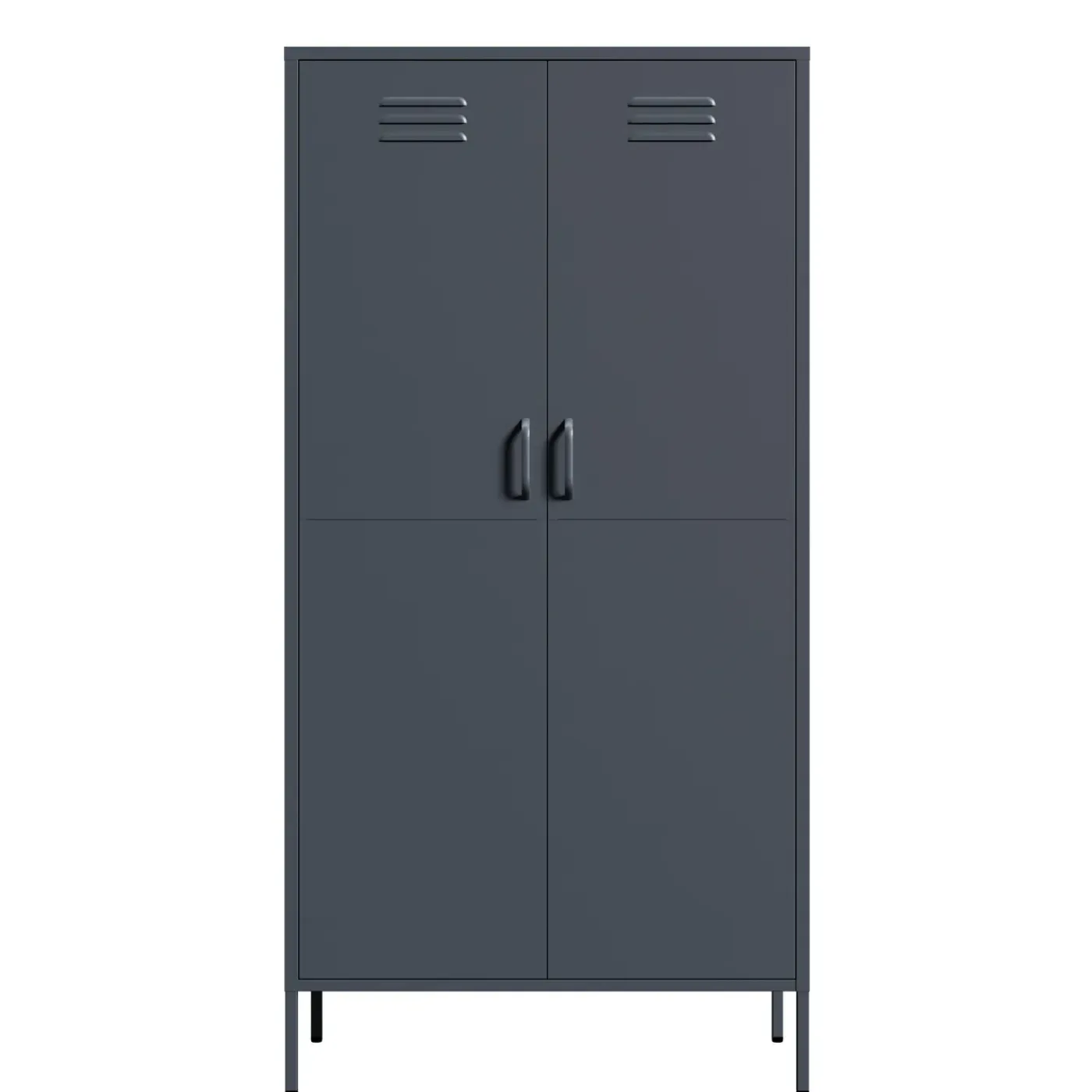 Lendo Online Lockerkast Metaal 90x50x180 Cm Antraciet