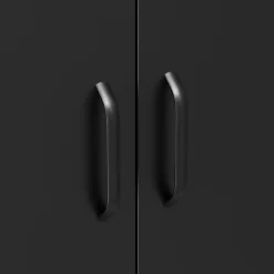 Lendo Online Lockerkast Metaal 35x50x180 Cm Zwart