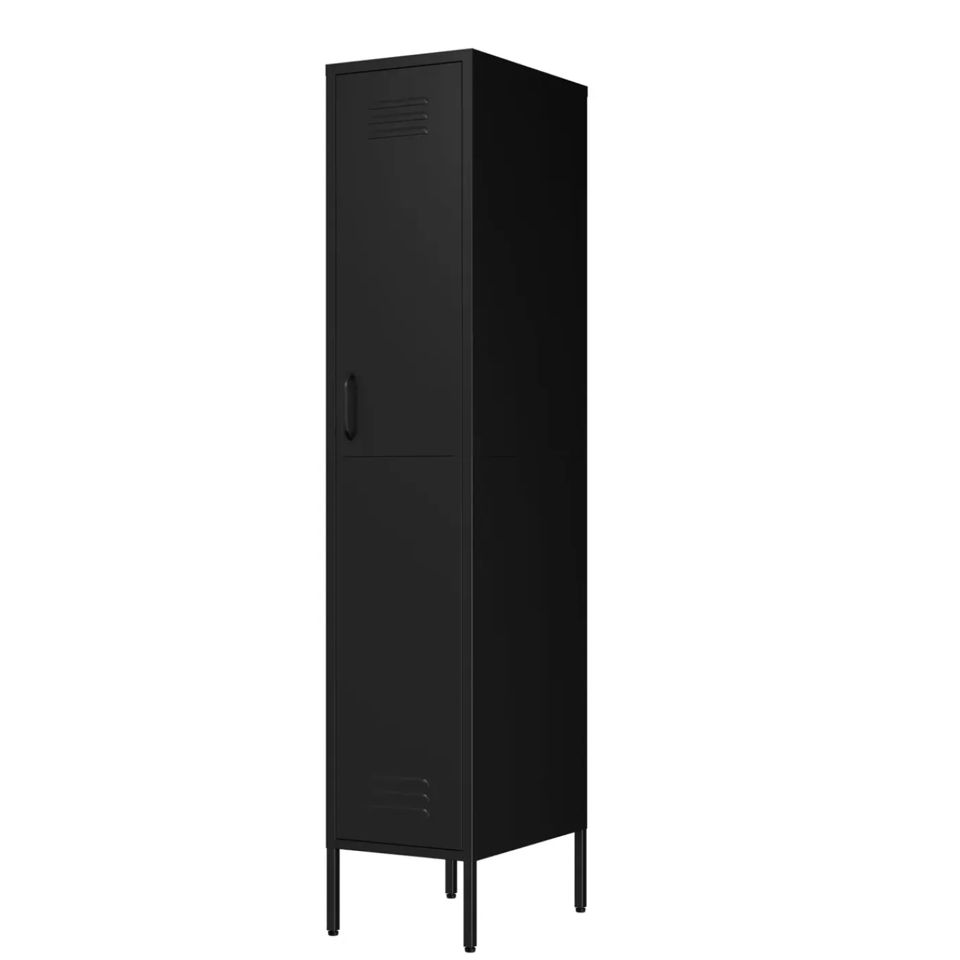 Lendo Online Lockerkast Metaal 35x50x180 Cm Zwart