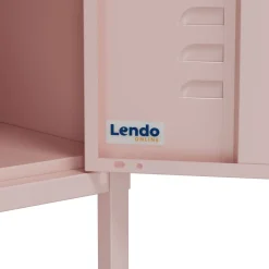 Lendo Online Lockerkast Metaal 35x50x180 Cm Roze