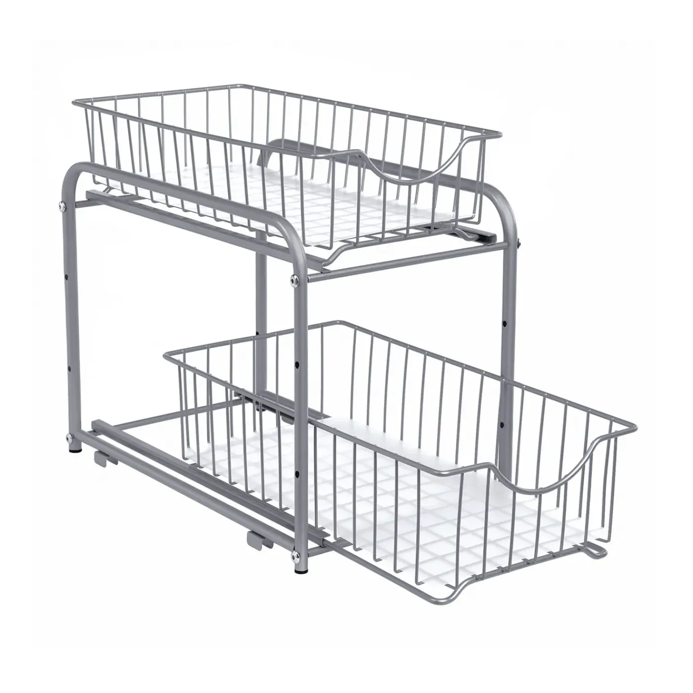 Leobert - Organizer - Metallic Grijs - 21x36,5x27,2 Cm