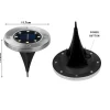Lichtendirect - Led Solar Grondspot - 6 stuks - Tuinverlichting - Waterdicht