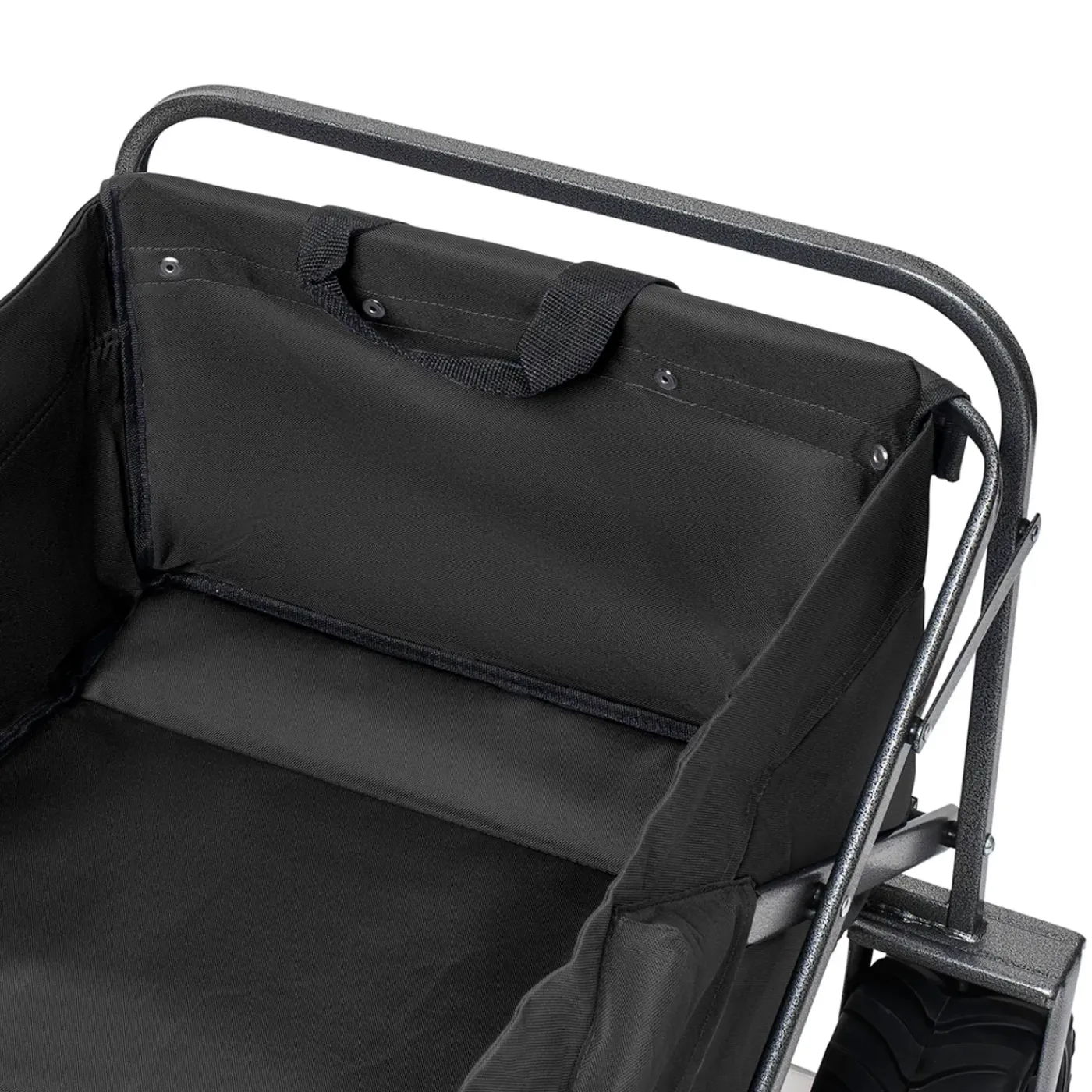 LifeGoods Bolderkar - Opvouwbaar - 80kg - 94l - Wasbaar Polyester - Zwart