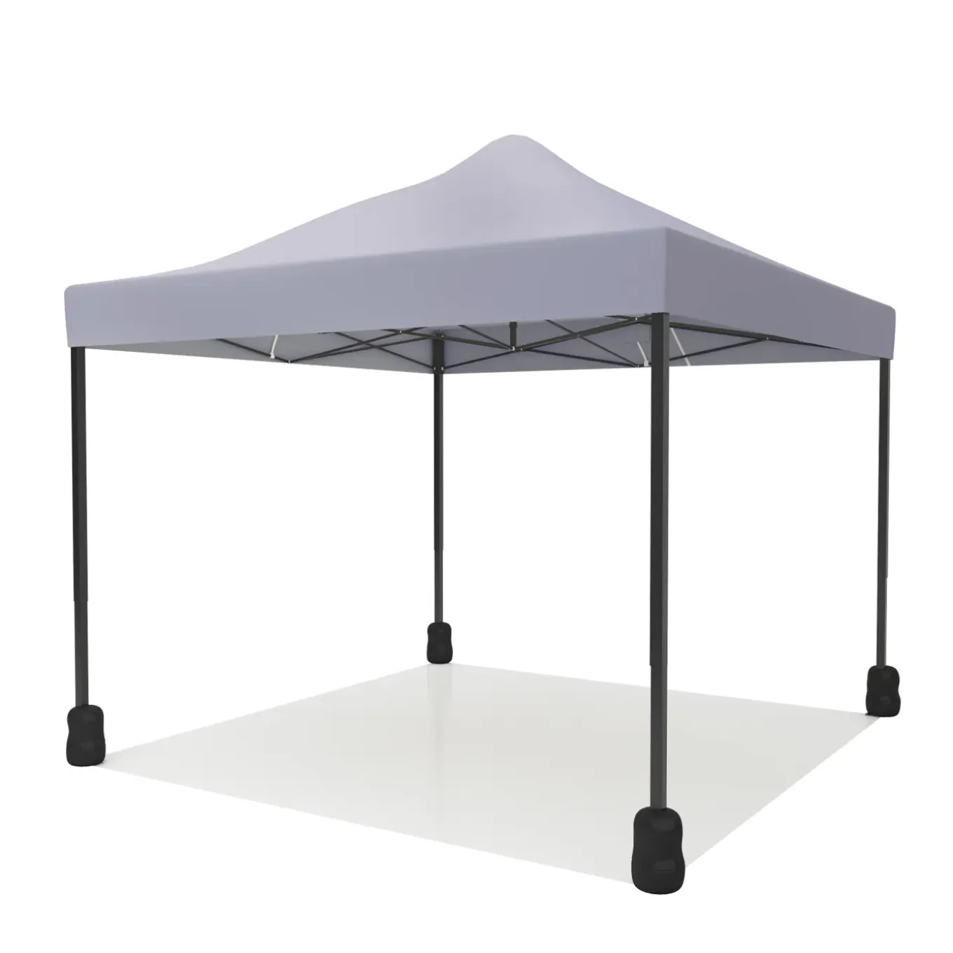 Lifegoods Partytent - Opvouwbaar - 3x3 M - Easy Up - Waterdicht - Donkergrijs