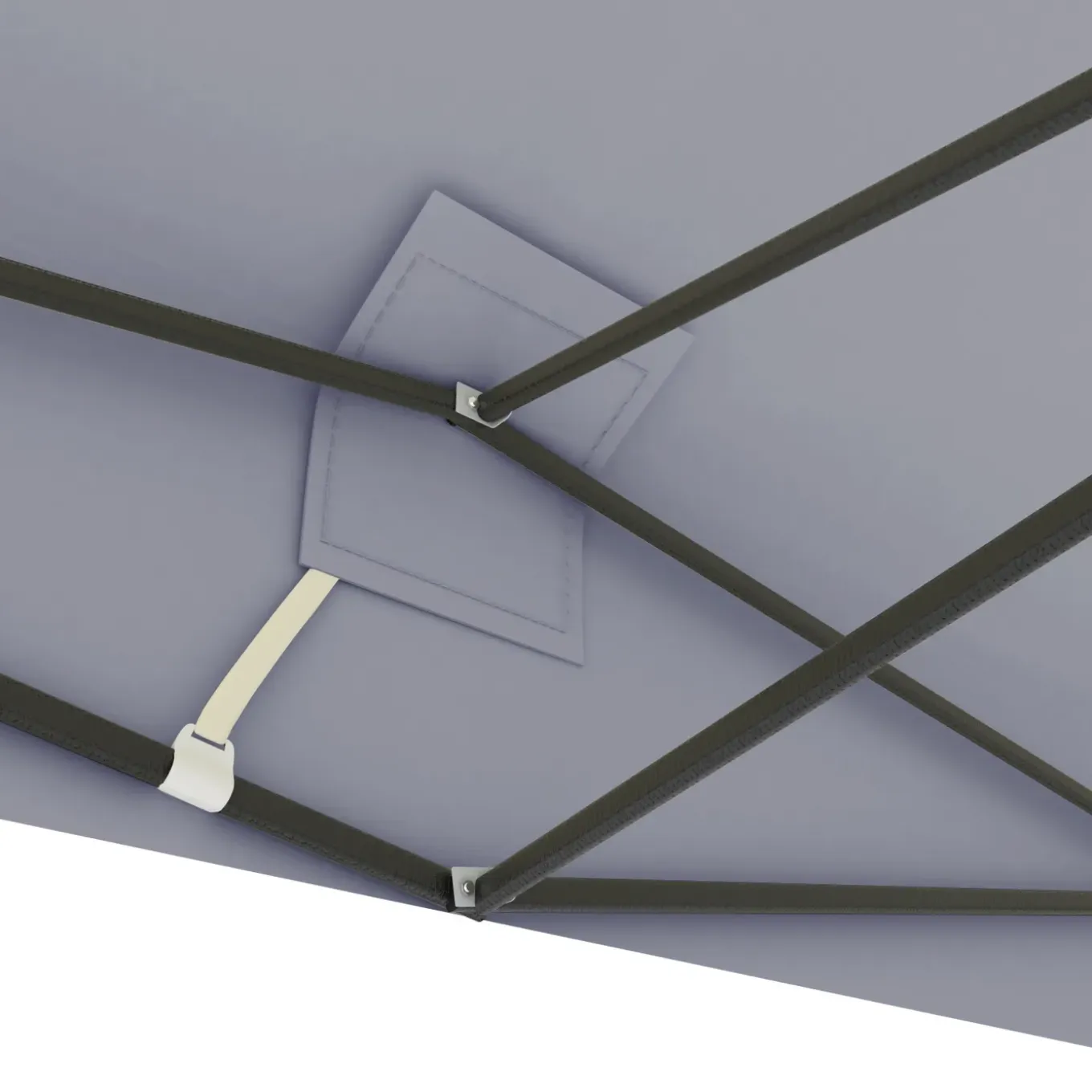 Lifegoods Partytent - Opvouwbaar - 3x3 M - Easy Up - Waterdicht - Donkergrijs