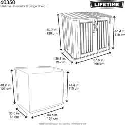 Lifetime Containerombouw Kunststof Voor 2 Containers - Kliko Ombouw