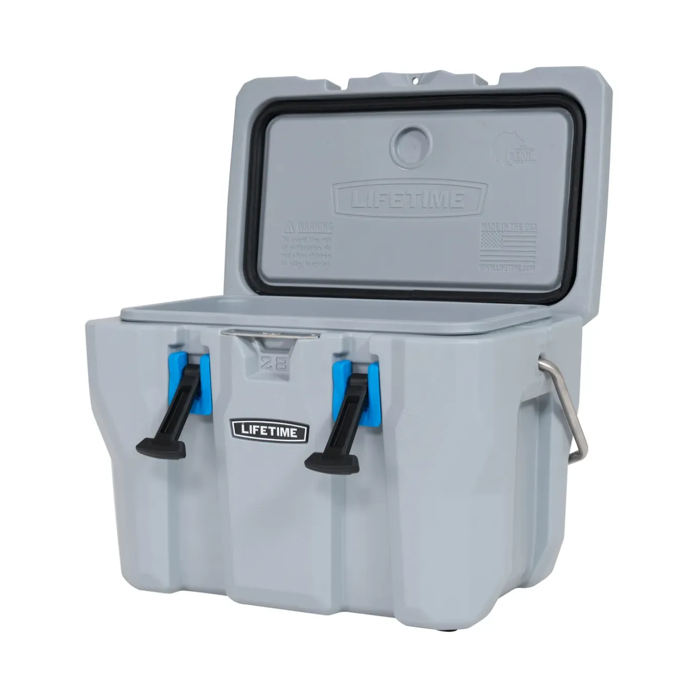 Lifetime Koelbox Premium 27 Liter Lb90911 - 33x55x41cm - Grijs