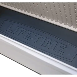 Lifetime Kunststof Kussenbox 495l - Tuinkist 61x152x67cm - Lichtgrijs