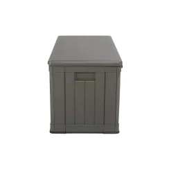 Lifetime Kunststof Kussenbox 440 Liter - Tuinkist 64x128x67cm - Bruin