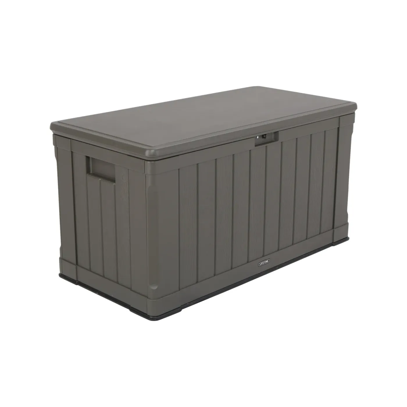 Lifetime Kunststof Kussenbox 440 Liter - Tuinkist 64x128x67cm - Bruin