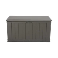 Lifetime Kunststof Kussenbox 440 Liter - Tuinkist 64x128x67cm - Bruin