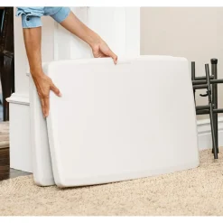 Lifetime Opvouwbare Campingtafel Bijzettafel Hoogte Verstelbaar - 49x76x53 Cm