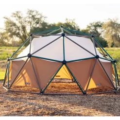 Lifetime Stalen Speeltoestel Geodome | Speeltoestel Inclusief Speeltent | Ø305x152 Cm