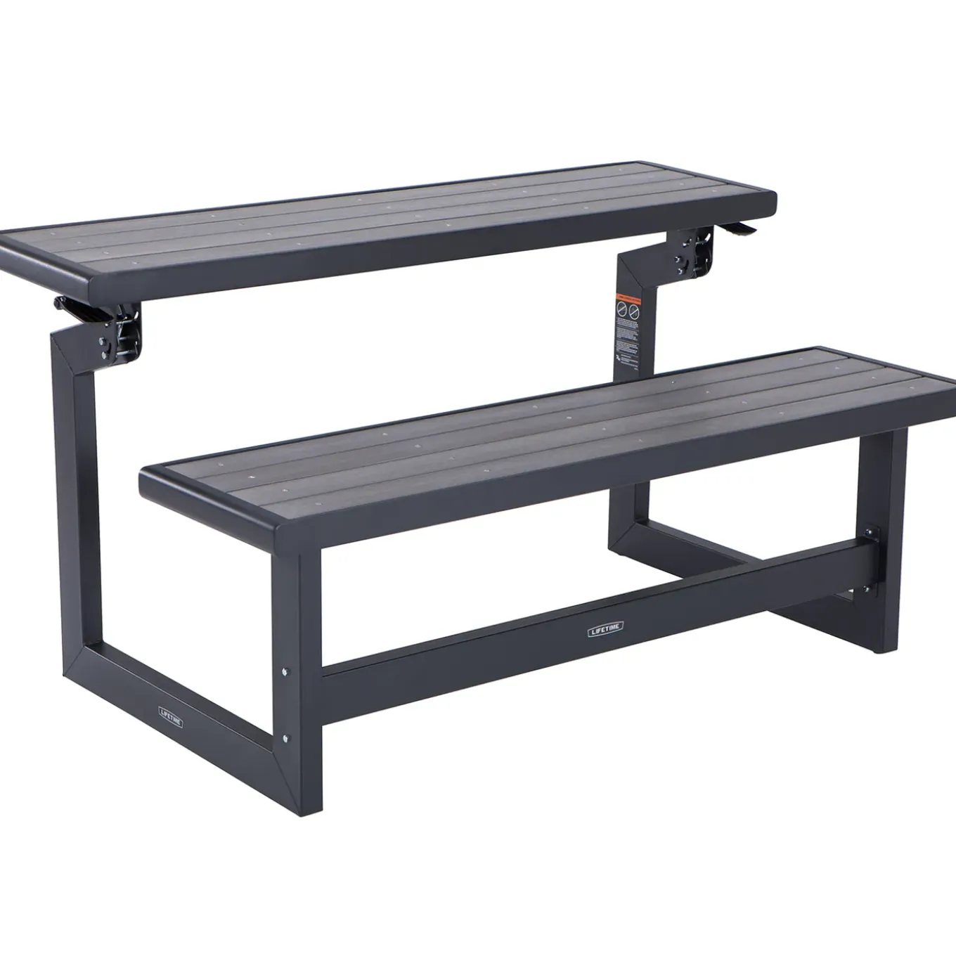 Lifetime Tuin Bank Convertible Grijs