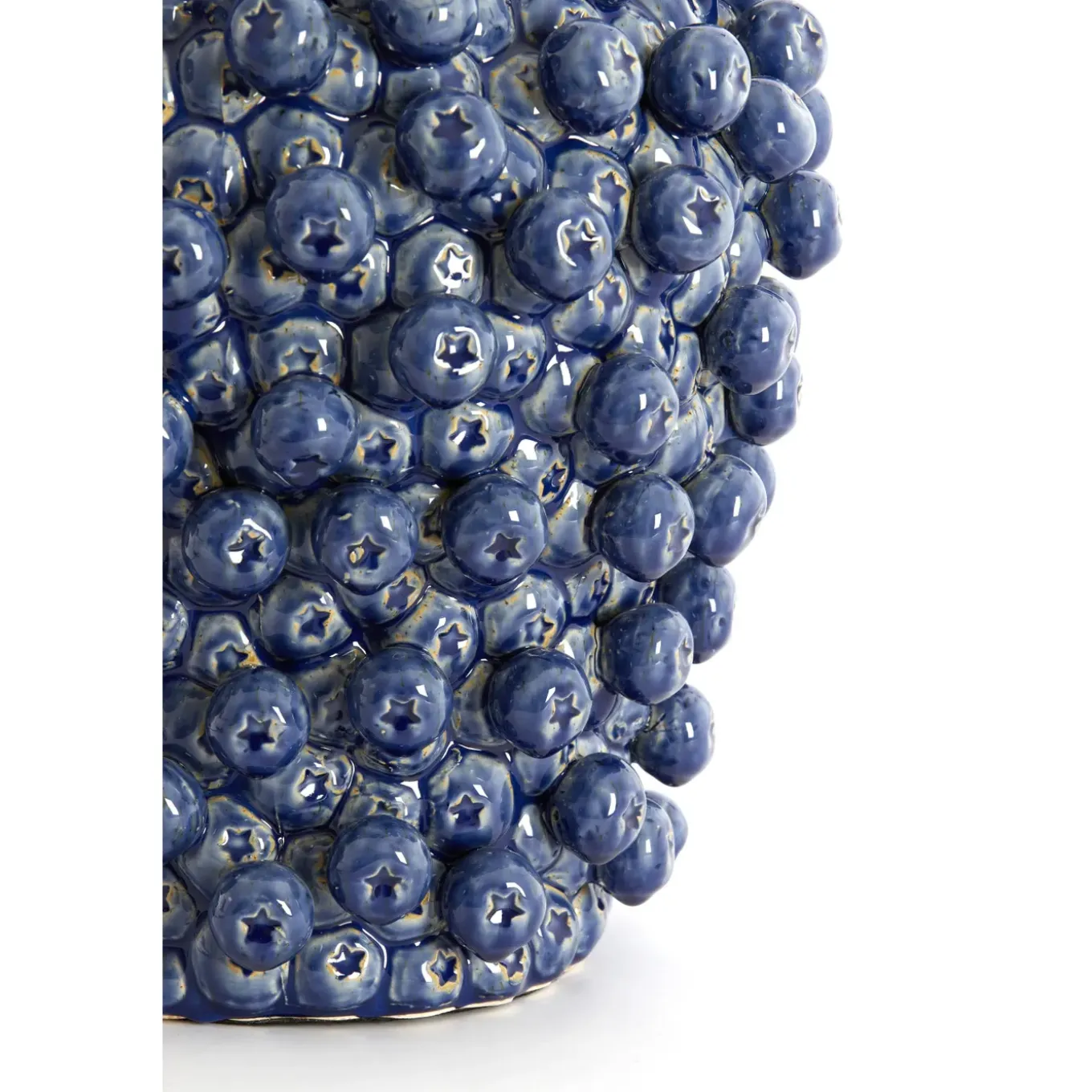 Light & Living - Lampvoet Berries - 31.5x31x35 Cm - Blauw