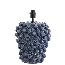 Light & Living - Lampvoet Berries - 31.5x31x35 Cm - Blauw