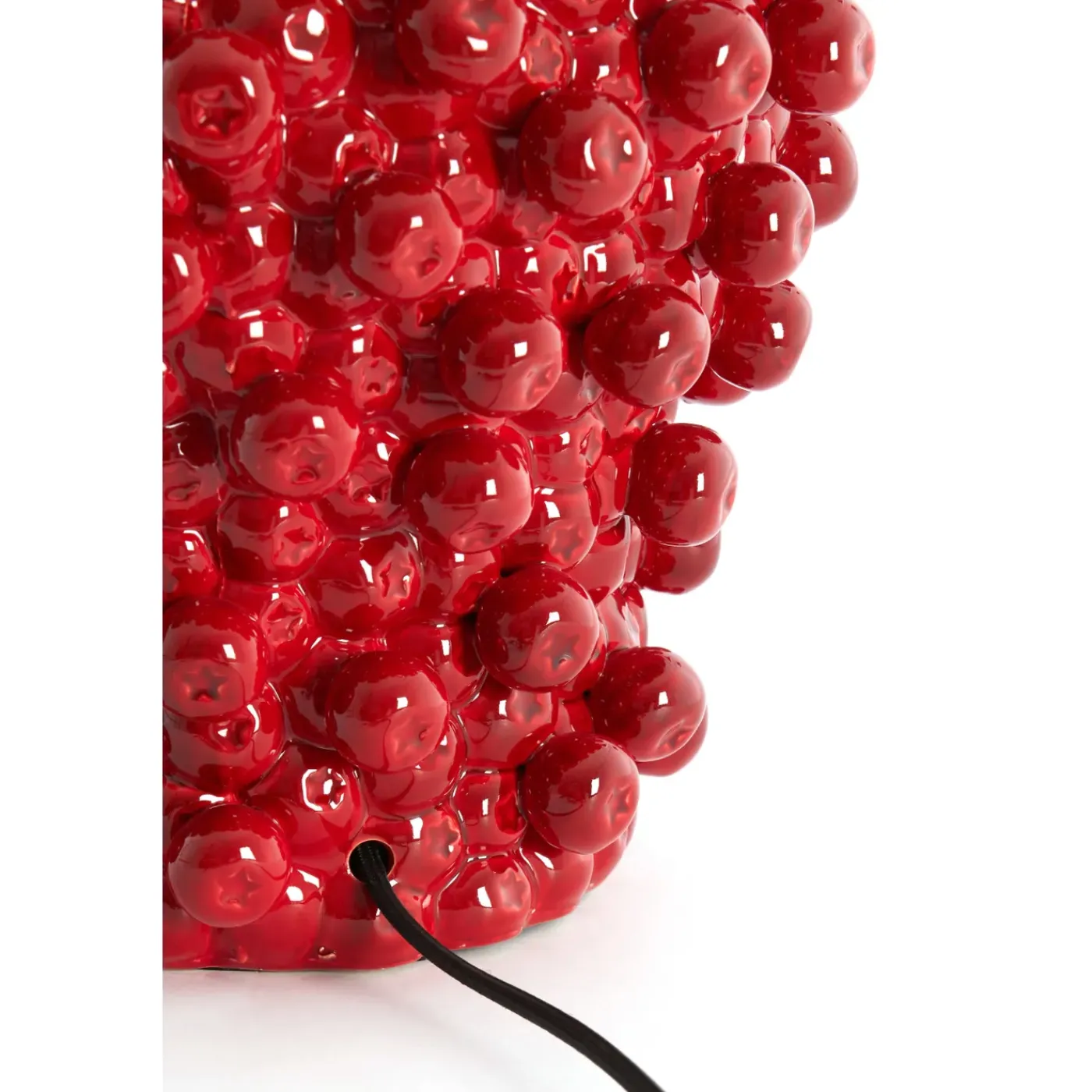 Light & Living - Lampvoet Berries - 31.5x31x35 Cm - Rood