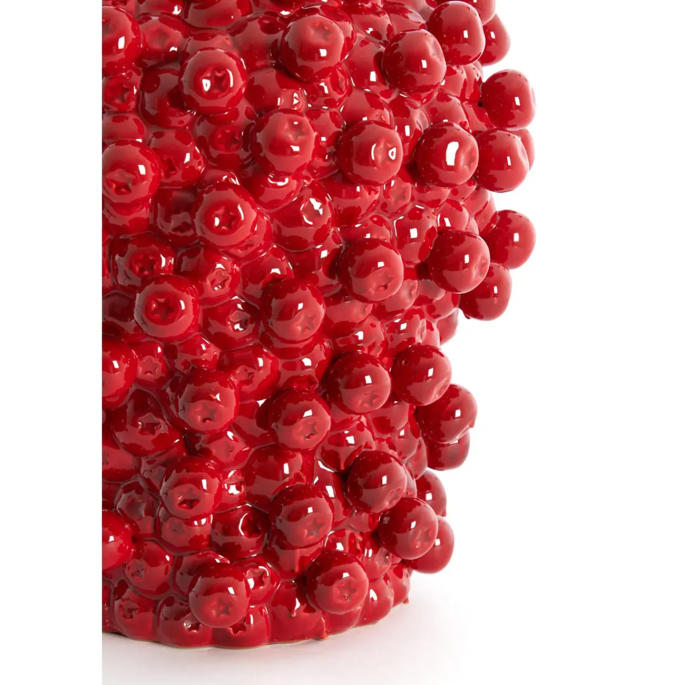 Light & Living - Lampvoet Berries - 31.5x31x35 Cm - Rood