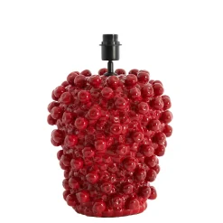 Light & Living - Lampvoet Berries - 31.5x31x35 Cm - Rood