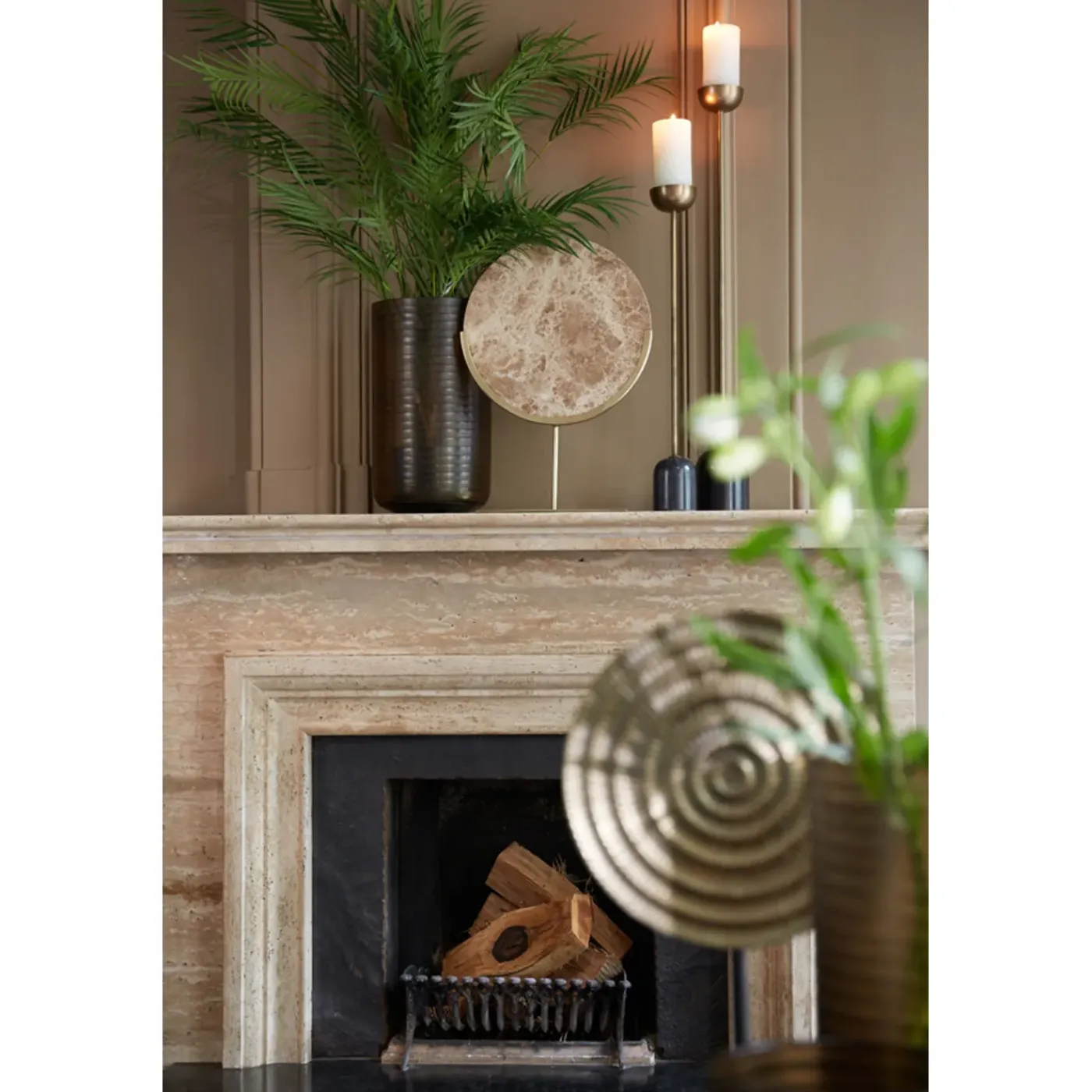 Light & Living - Ornament - Moreno - Bruin - 35x10x51.5 Cm
