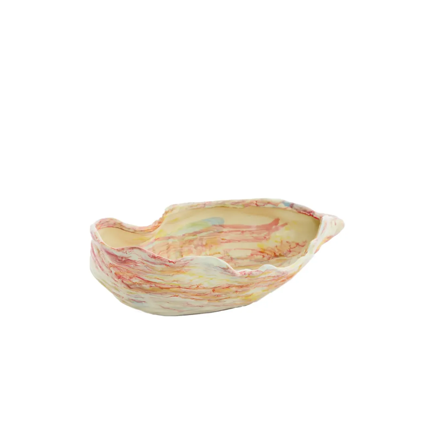 Light & Living - Schaal - KALAKO - Wit - 41x20.5x10 cm