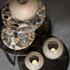 Light & Living - Schaal LAYO - Ø33x13cm - Zwart