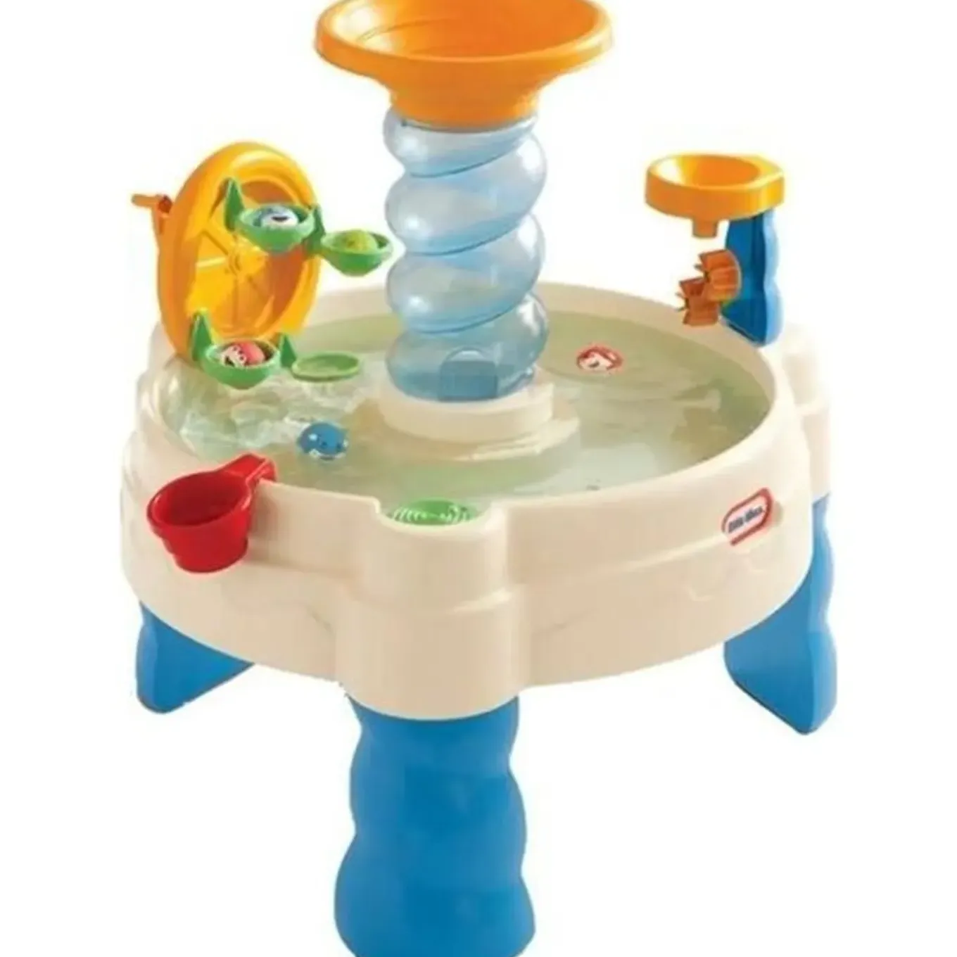 Little Tikes Tafel Met Blauwe Watergames Spiraal Watertafel Pvc Hydraulische Wie