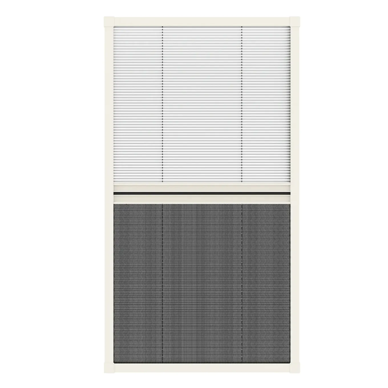 Livn duoplissehor raam Plus 55x100cm wit