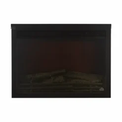 Livn Elektrische Inzethaard Lugano - Realistische 3D LED Vlammen - 2 Warmtestanden