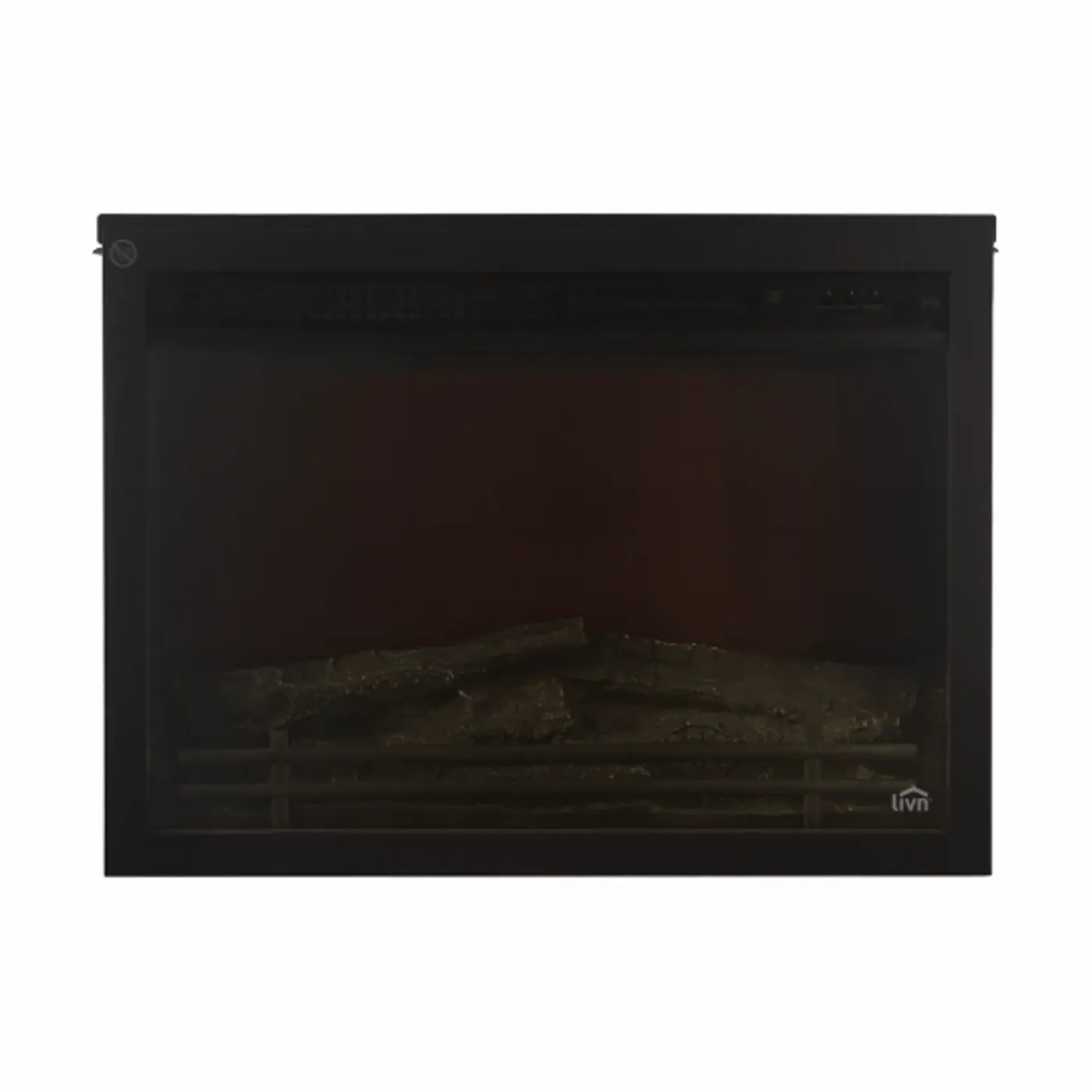 Livn Elektrische Inzethaard Lugano - Realistische 3D LED Vlammen - 2 Warmtestanden