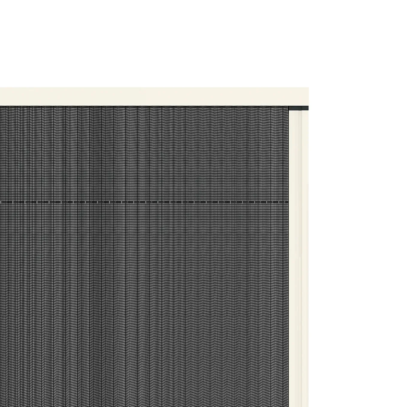 Livn Plissehor Deur Plus 150x240cm Wit