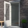 Livn Plissehor Deur Plus 100x229cm Wit