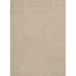 Loca Shaggy Vloerkleed Hoogpolig Beige - 160x230 Cm
