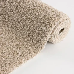 Loca Shaggy Vloerkleed Hoogpolig Beige - 160x230 Cm