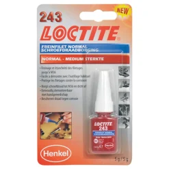 Loctite schroefdraadborgmiddel medium blauw 5ml