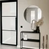Loftdeur Stalen Scharnierdeur Smartline 3-vaks 231,5 X 93 Cm Linksdraaiend Mat Glas