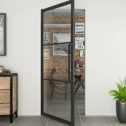 Loftdeur Stalen Taatsdeur Smartline 211 X 83 Helder Glas