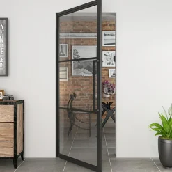 Loftdeur Stalen Taatsdeur Smartline 211 X 83 Helder Glas