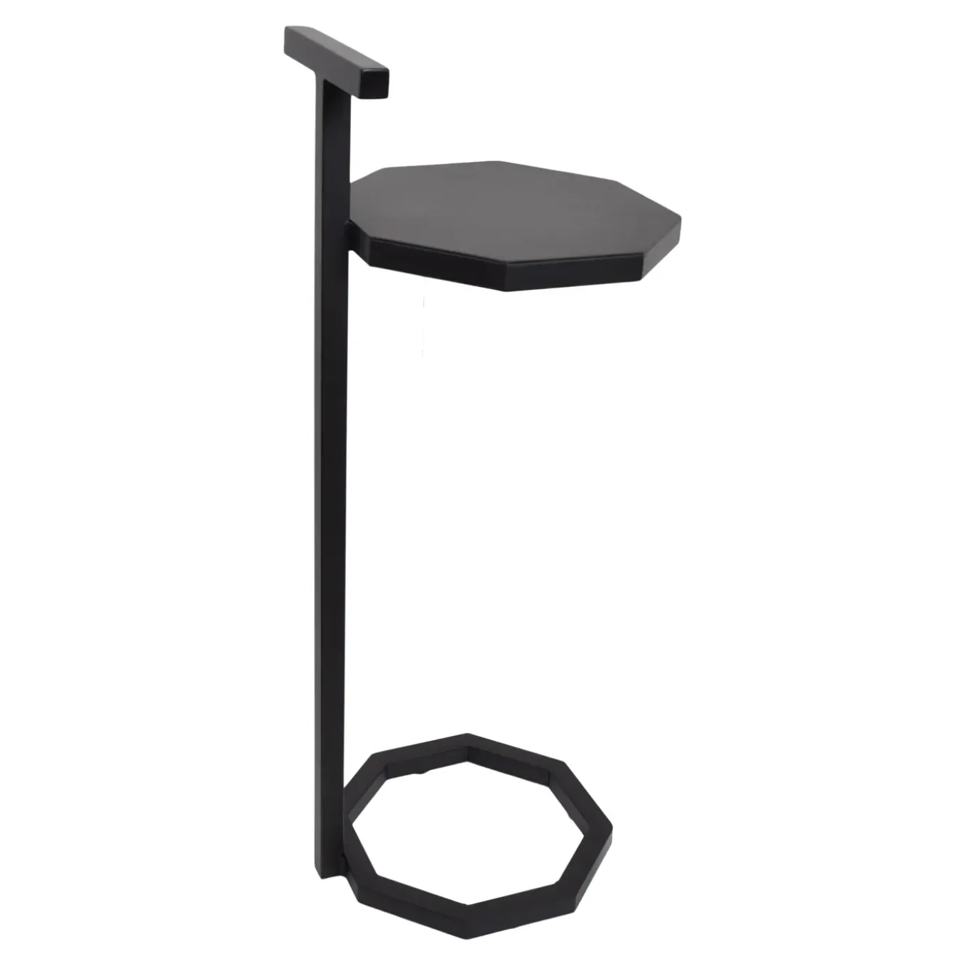 LOFT42 Octa Bijzettafel - Zwart - Metaal - 69x24
