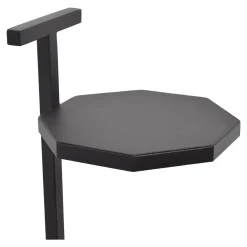 LOFT42 Octa Bijzettafel - Zwart - Metaal - 69x24