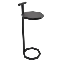 LOFT42 Octa Bijzettafel - Zwart - Metaal - 69x24