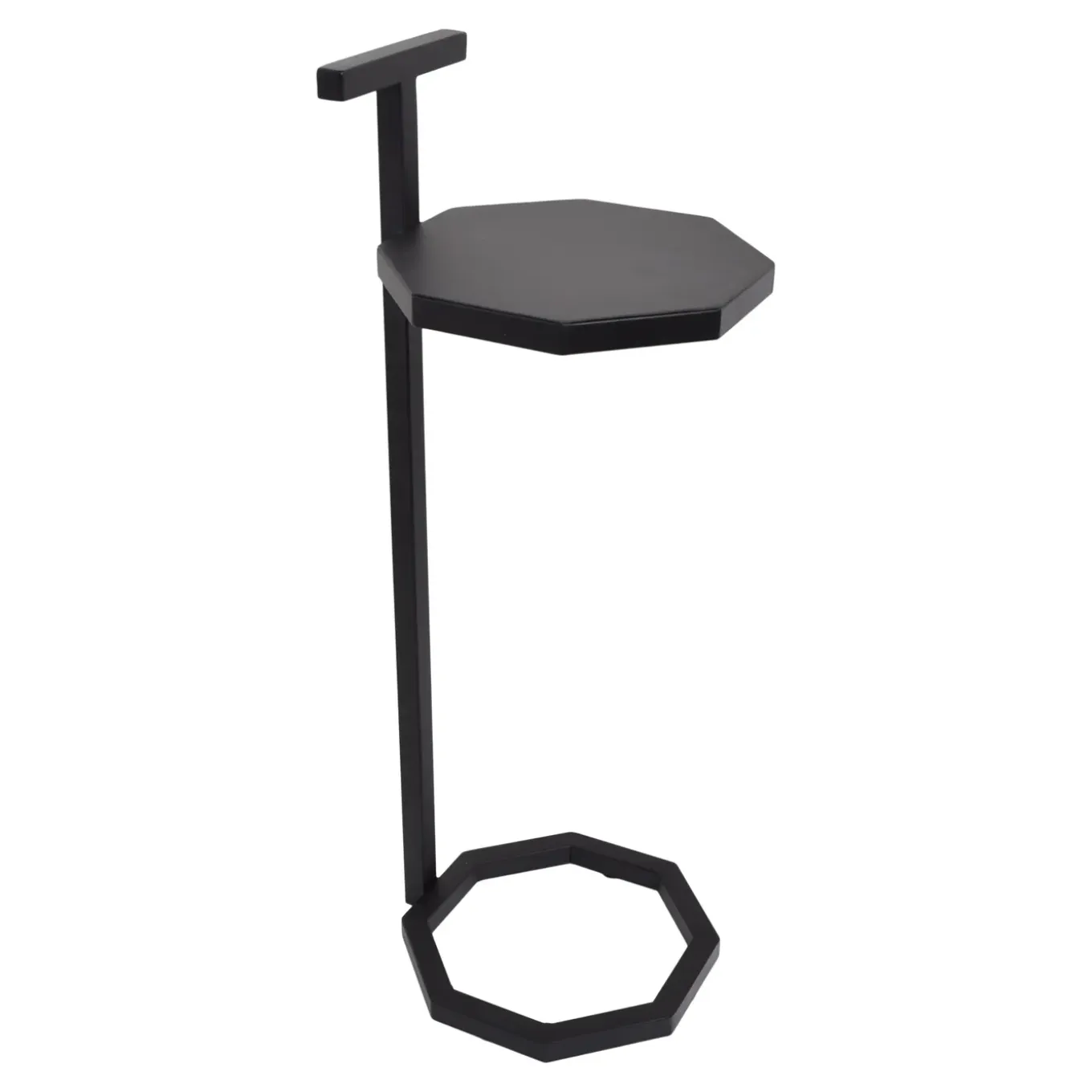 LOFT42 Octa Bijzettafel - Zwart - Metaal - 69x24