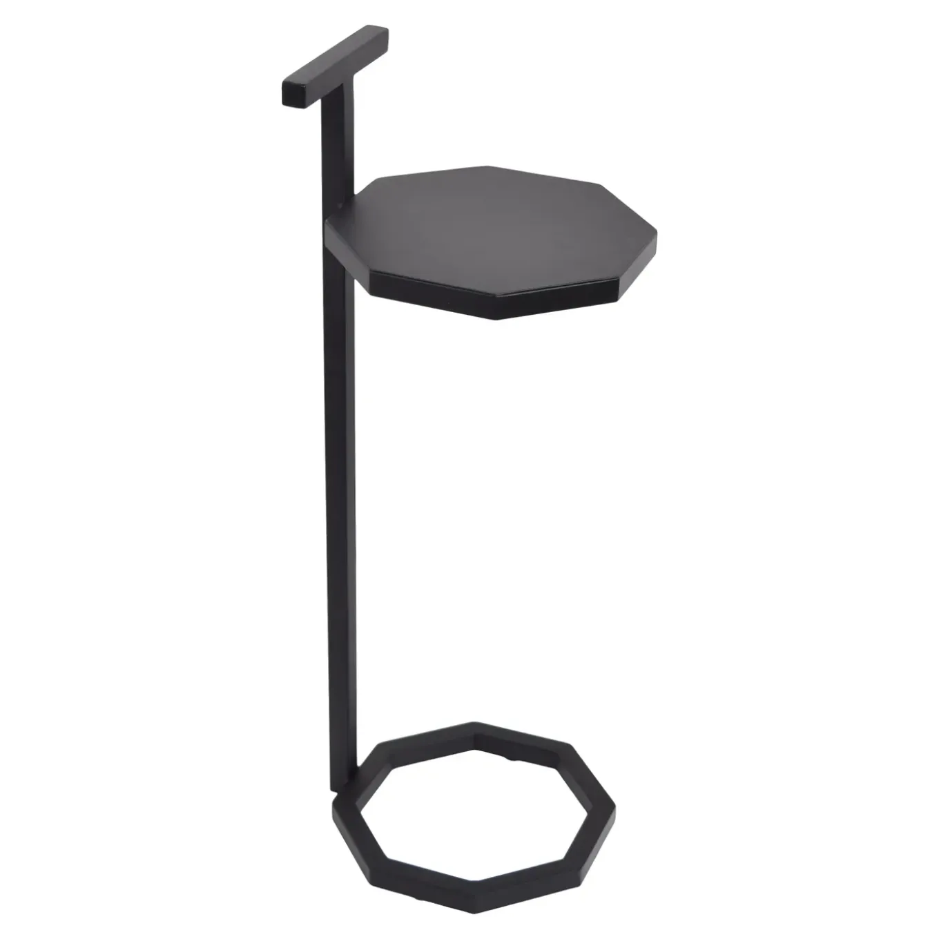 LOFT42 Octa Bijzettafel - Zwart - Metaal - 69x24