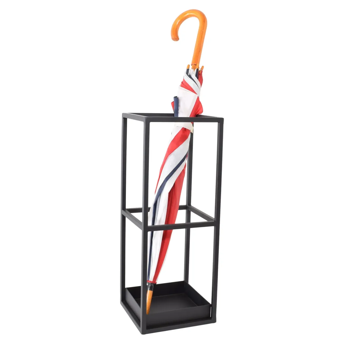 Loft42 Stormy Paraplubak - Zwart - Metaal
