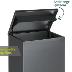 Logixbox pakketbrievenbus Trendybox Grijs