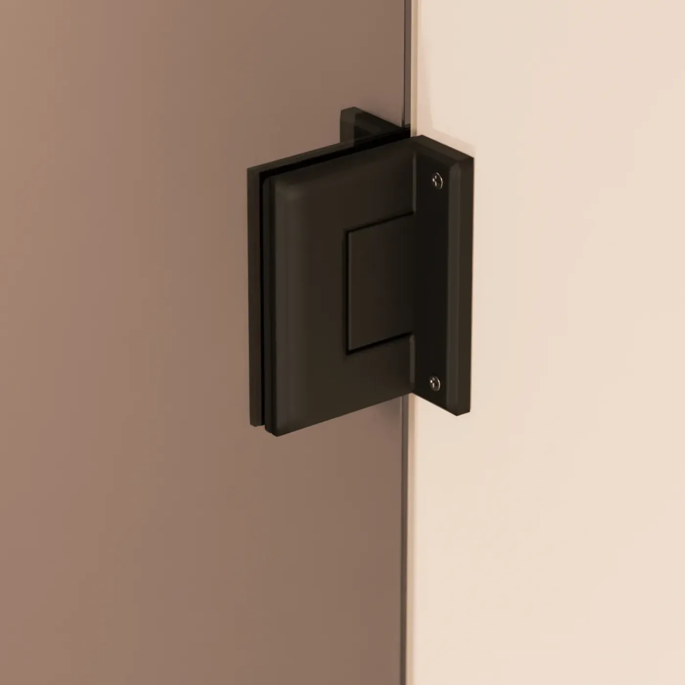 LOMAZOO Douchecabine Cali - 90 X 90 Cm - Zwart - 8 Mm Rookglas - Nano Coating
